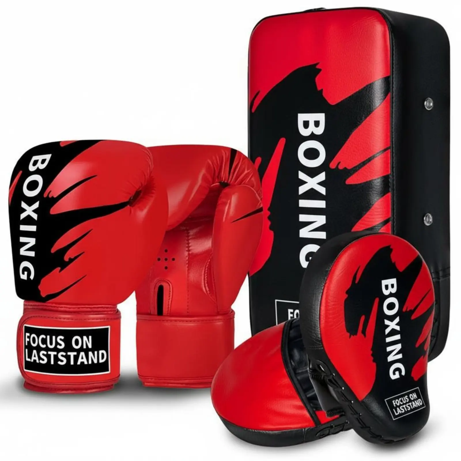 

Комплект перчаток и накладок с регулируемым ремнем для ударных тренировок и защиты от ударов, с длительной амортизацией для взрослых, боксеров