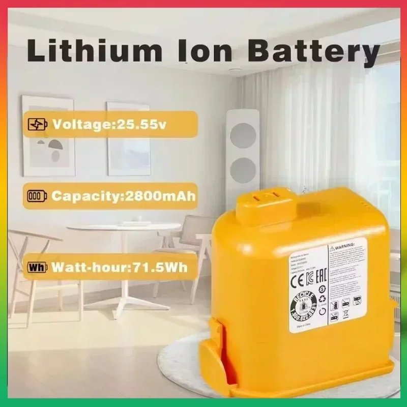 

5000mAh Battery for CordZero A9/P9/A9S Vacuum Compatible with EAC63382201/04 LG CordZero A9 Battery Replacement KC Certified