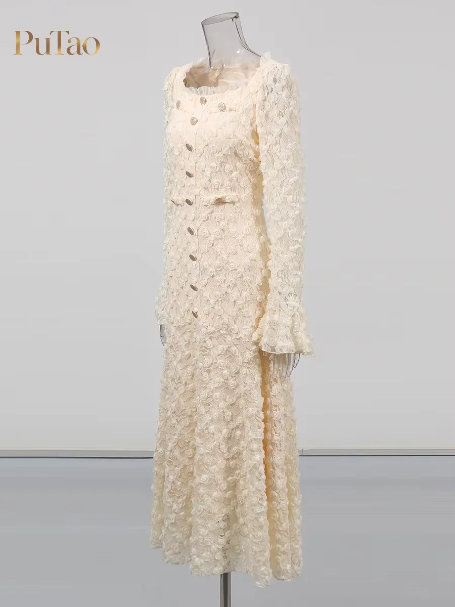 Putao 3D Floral Lace Mermaid M - đánh giá và giá Women Formal Wear Dubai