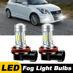 2pcs Car LED Fog Light Bulb For Suzuki Swift 2005-2016 2007 2008 2009 2010 2011 2012 2013 2014 2015 Accessories Front Fog Light