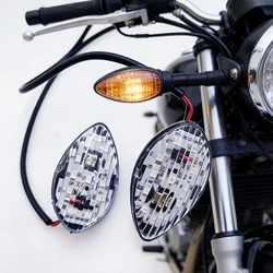 1 Pair LED Motorcycle Turn Signal Light Motorbike Amber Indicator For Honda Grom MSX 125 CBR600RR CBR 954 CBR 1000RR CBR 600 F4i