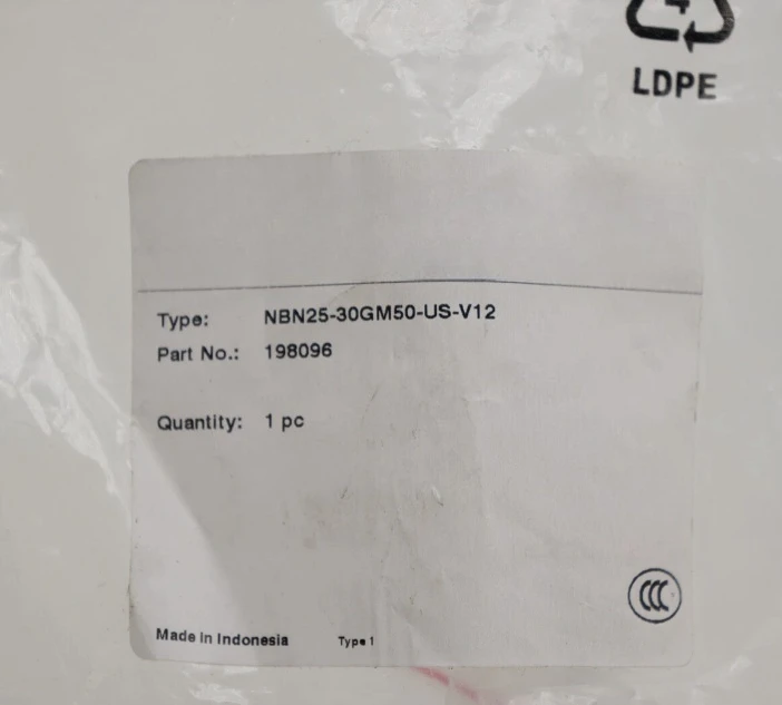 

Brand New NBN25-30GM50-US Proximity Switch Long Distance New High-Quality Expedited shipping