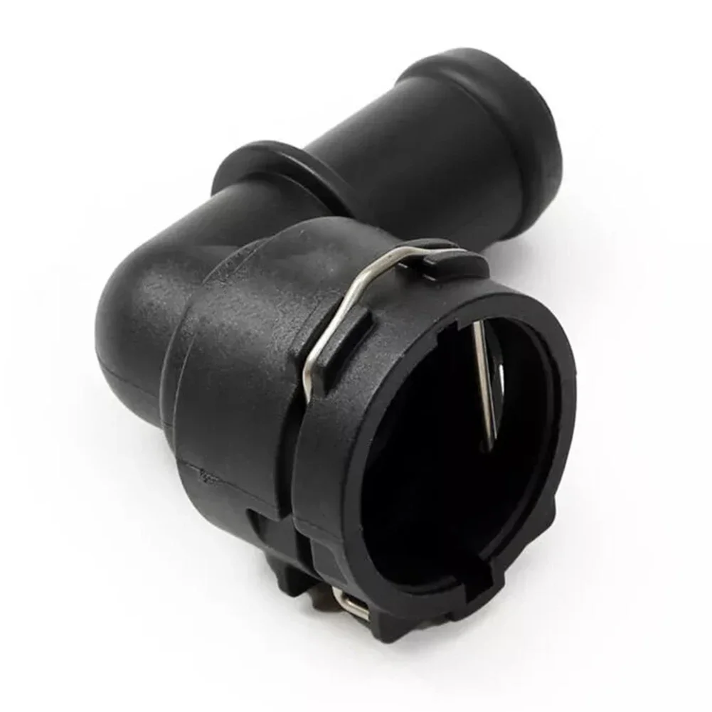 1K0122291J Coolant Hose Seat Connector A Black Coolant Hose Connector Plastic Sleek Black Design Wide Compatibility
