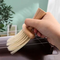 Cepillo de limpieza Universal para violín, cepillo profesional suave de limpieza profunda para accesorios de violín Guzheng, herramientas de barrido de polvo, 1 ud.