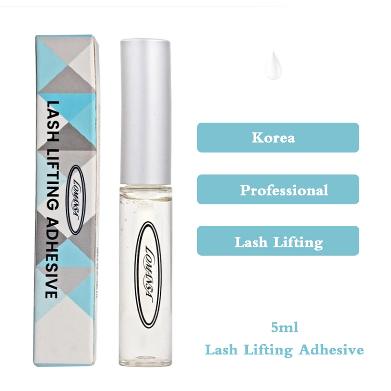 1PC Klej do podnoszenia rzęs do przedłużania rzęs Lift Perming Korea Clear Glue 5ml Beauty Health Shop Narzędzia do makijażu