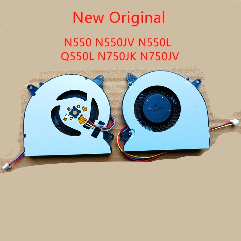 New Original Laptop CPU Cooling Fan For ASUS N550 N550JV N550L Q550L N750JK N750JV