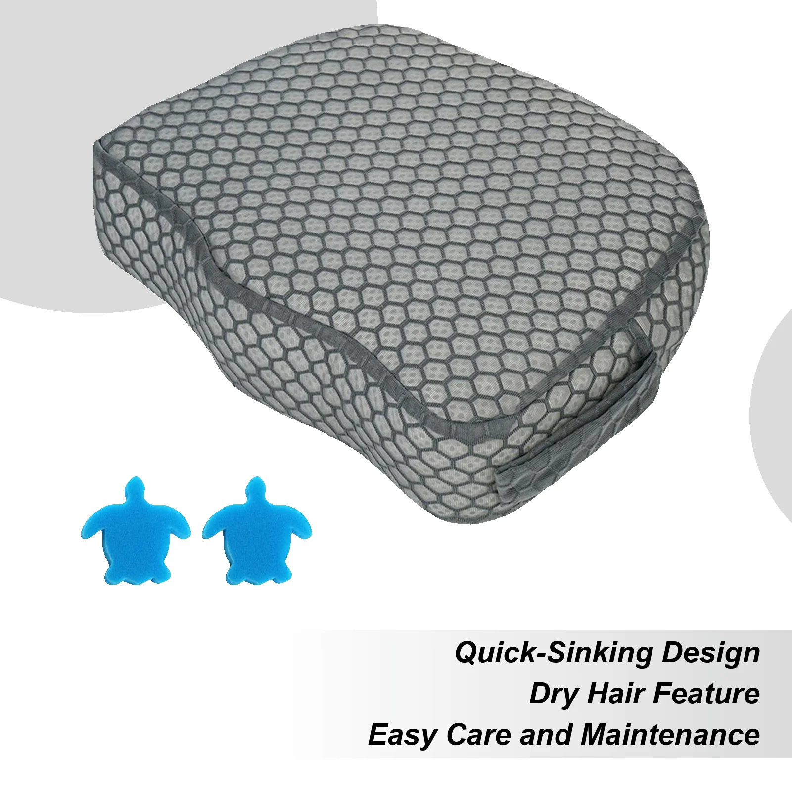 

Hot Tub Booster Seat Hot Tub Seat for Spa Elderly Sitting Quick Sink Mat Non-Slip Pad Without Float for Pool Backyard Relaxation