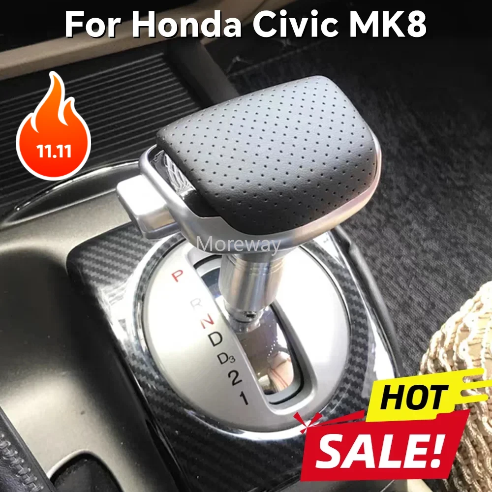 

Automatic Upgrade Gear Head Shift Knob Handle Stick Lever For Honda Civic MK8 8th gen 8 MK9 Gen 9 2009 2013 Accessories
