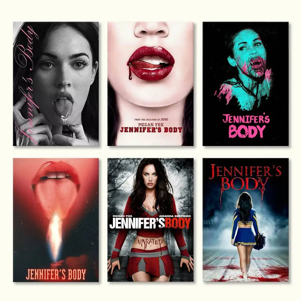 Pop Movie Jennifer Body Poster Versatile HD Waterproof Wall Art Self-Adhesive Decor for Any Space Ideal Gift