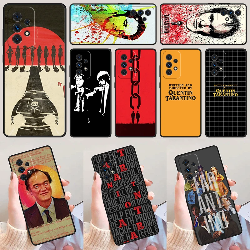 Quentin Tarantino Movie Bumper For Samsung A52 A72 A73 A20e A21S A50 A70 A11 A12 A42 A31 A40 A51 A71 A32 A80 A91 Phone Case