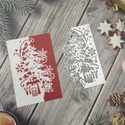 2024 New Christmas Tree Topper Decoration Bookmark Metal Cutting Dies for Scarpbook Card Making Knife Mould Blade Punch Stencils