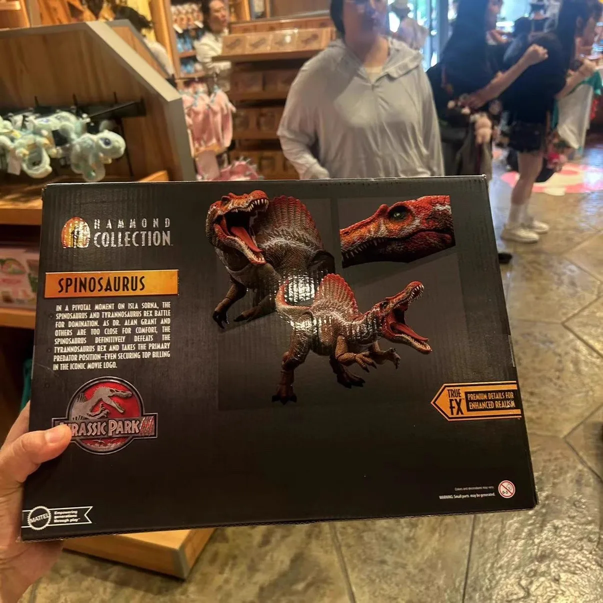 Jurassic World JCH09 Spinosaurus Hammond colección figuras de Anime modelo de dinosaurio figura de acción juguetes coleccionables regalos en Stock