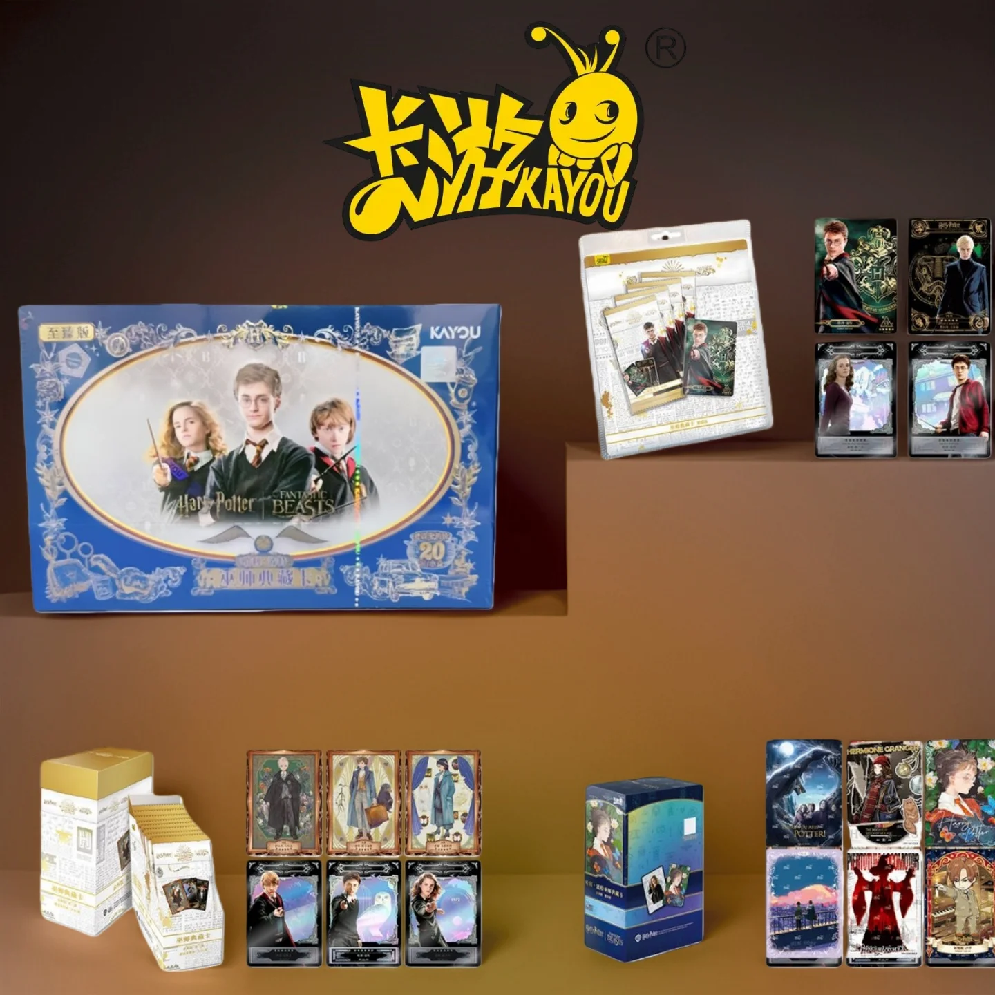 Disponibile Carte KAYOU Harry Potter Wizard Eternal Edition - Confezione da gioco da collezione ufficiale autentica per i fan - Quarto lotto