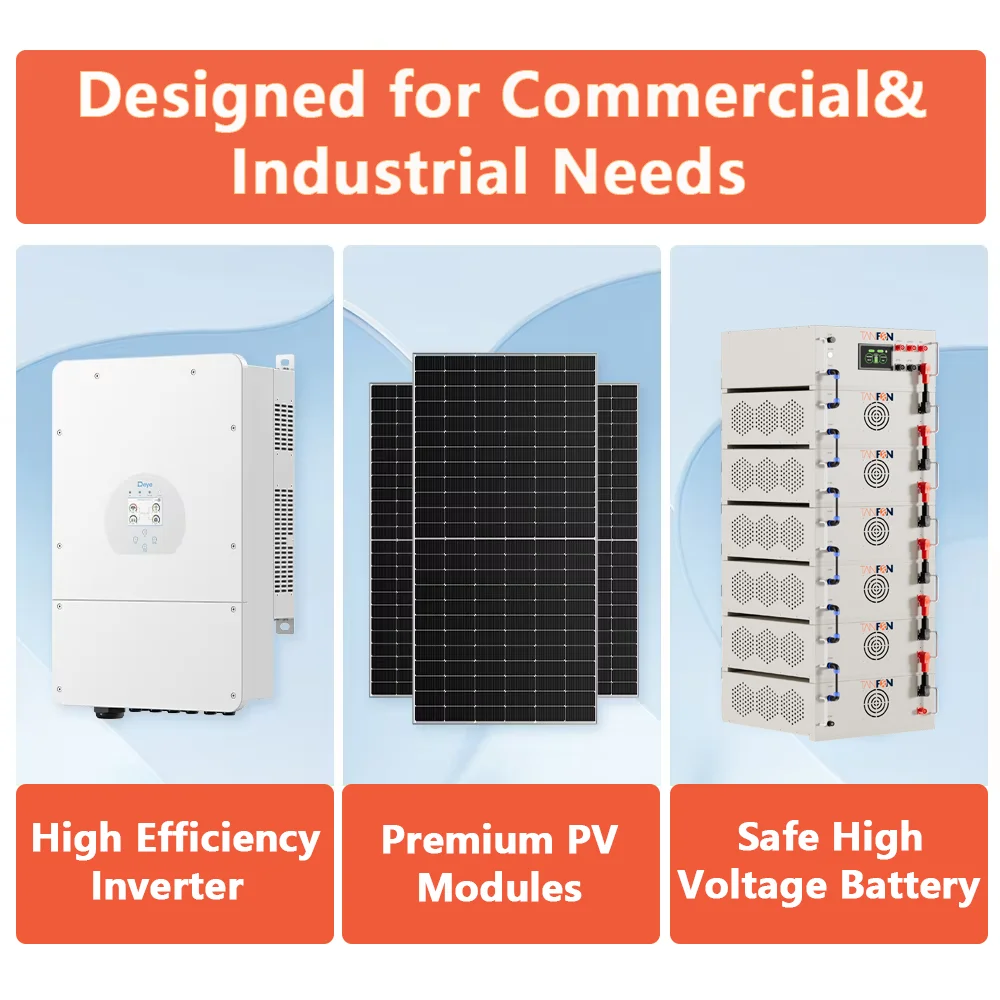 12kW deye on Grid Solar System for Hotels in Philippines 3 Phase 220V Commercial Solar Energy System