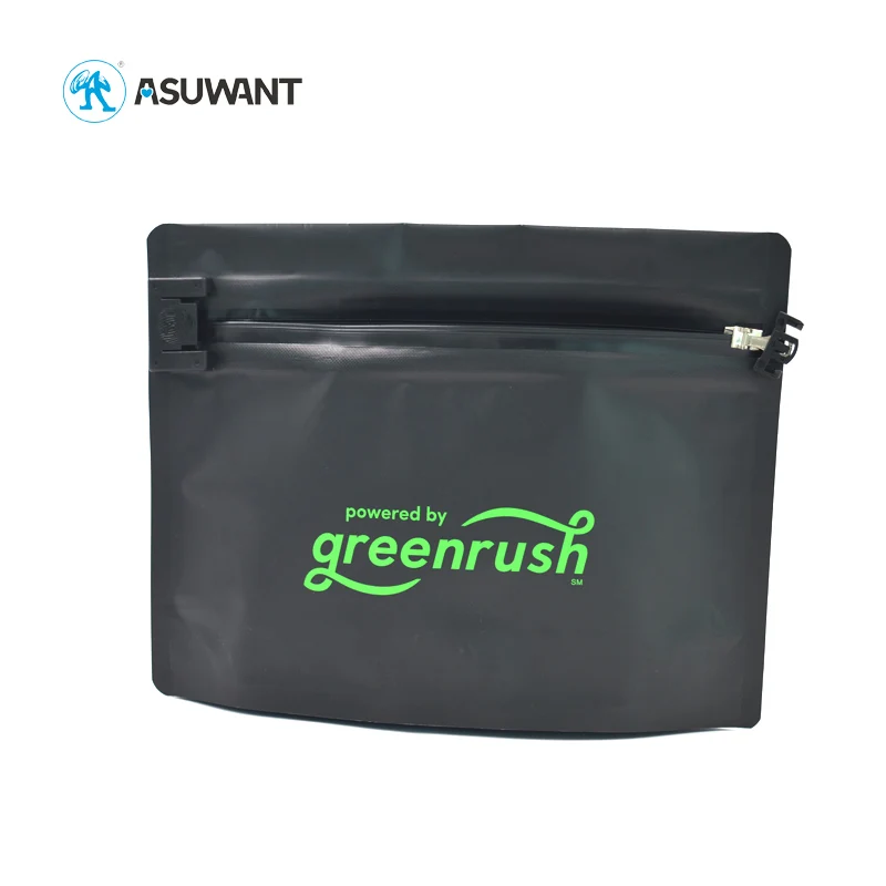 2025customized.Customized Mylar Opaque Dispensary Exit Bags  Plastic Childproof Zipper Child Resistant Packaging Pouch