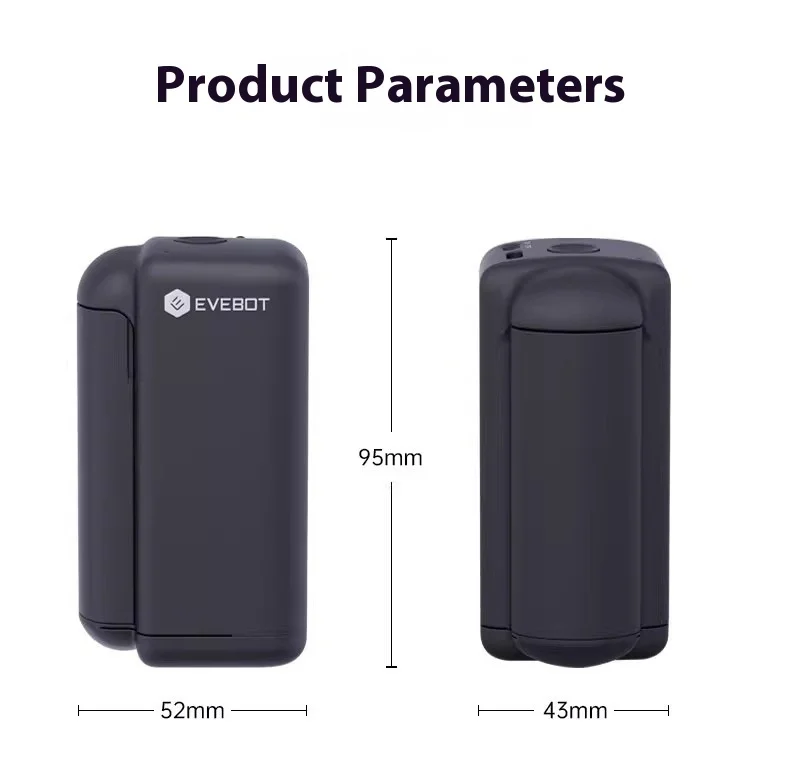 Imagem -04 - Mini Impressora a Jato de Tinta Portátil sem Fio Secagem Rápida Impermeável Personalizada Bluetooth Etiqueta de Papel Adequada para Uso Familiar