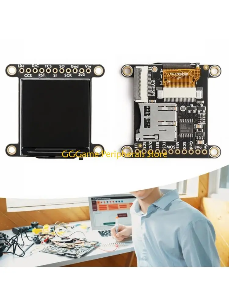 

U55B BN2040 SPIs Interfaces IPS LCD Display Screen With Builts In Level Shifter And Voltages Regulator For DIY Electronics