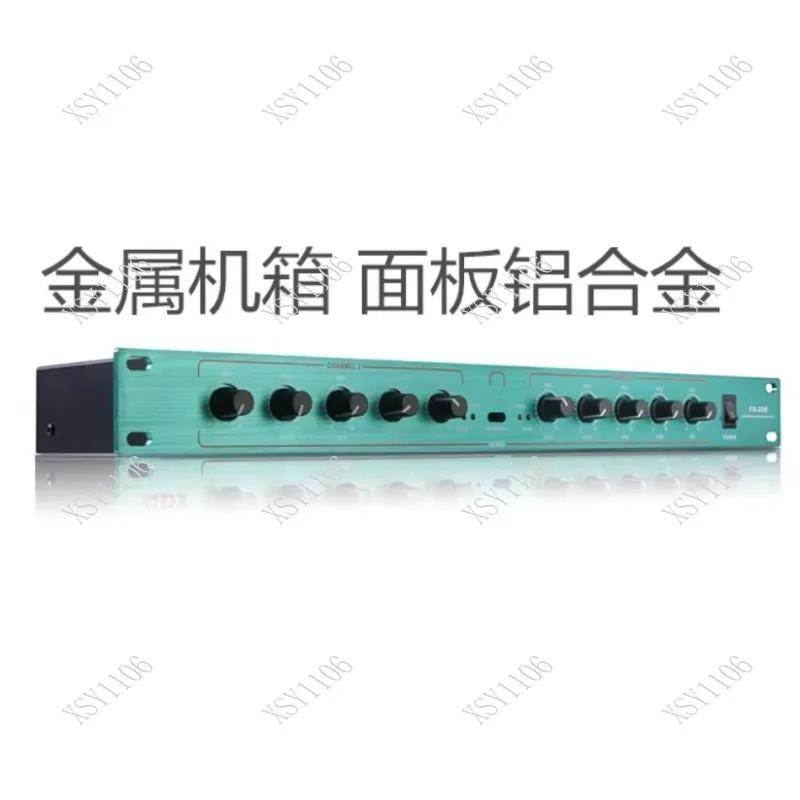 

FS-206 10-Way Audio Splitter Signal Distributor Amplifier Audio Distribution Device