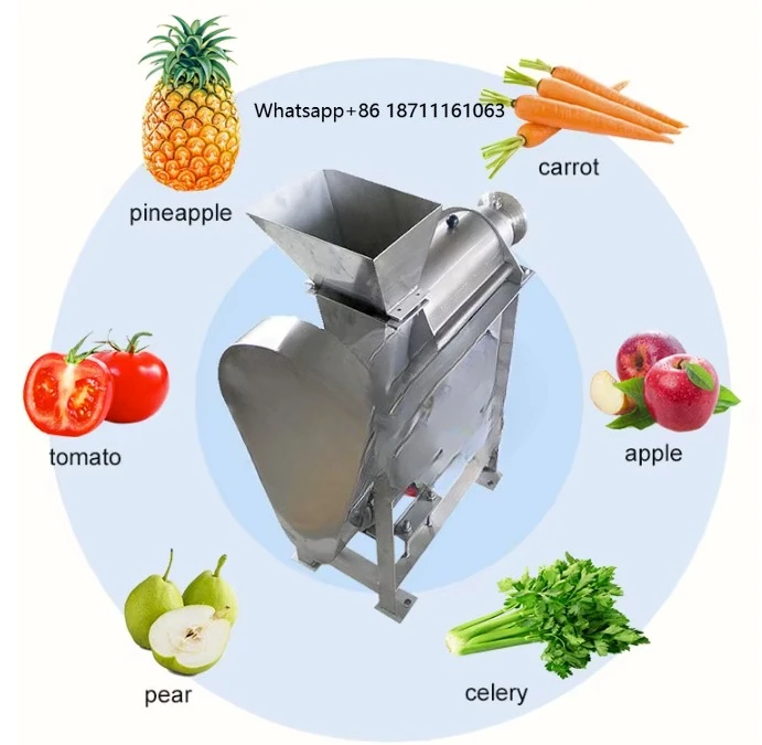 

Industrial Juicer Make Pineapple Press Tomato Mango Extract Pulp Pulper Coconut Milk Fruit Juice Extractor Machine