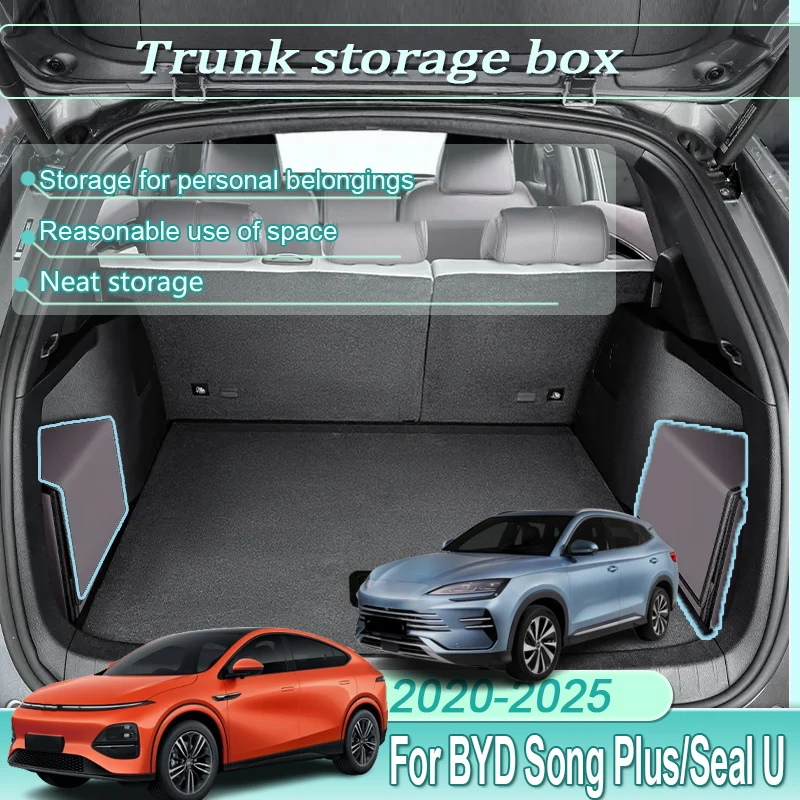 車用折りたたみ式トランク収納ボックス-byd-song-plus-アクセサリー-seal-u-2020-2021-2022-2023-2024-2025-ポータブル多目的整理