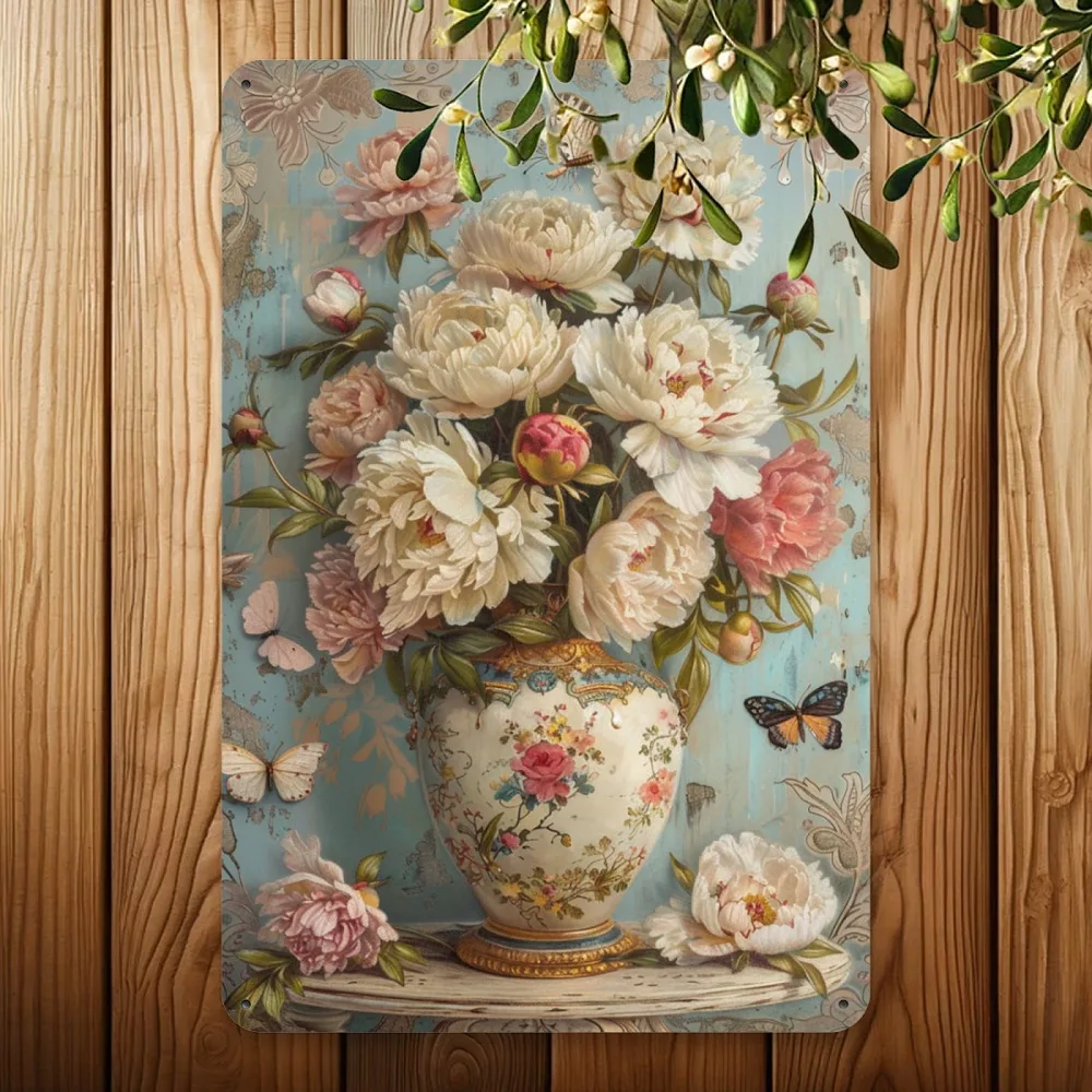 Vase à Pivoines Vin…