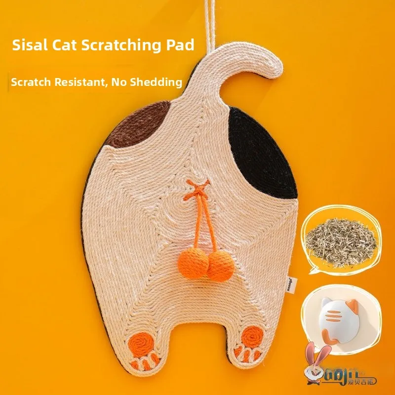 planche-a-gratter-epaisse-autocollante-resistante-a-l'usure-en-jute-grossiere-sans-perte-de-fibres-a-fixer-au-mur-pour-chatons-et-chats