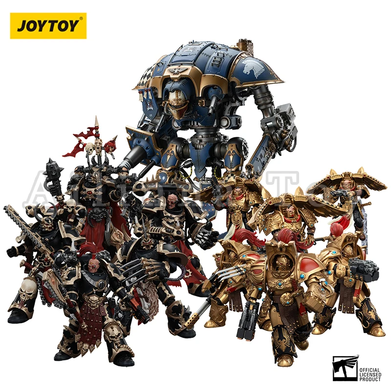 

[Pre-Order]JOYTOY 1/18 Action Figure The Horus Heresy 40K Thousand Sons Primarch Magnus Chaos Space Marines Black Legion Chosen