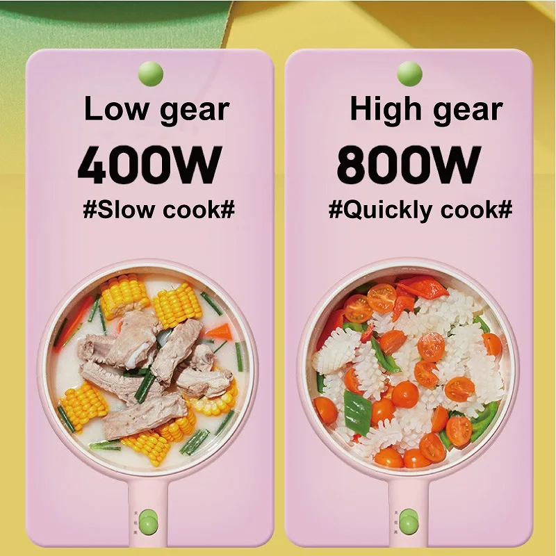 家庭用多機能電気鍋,焦げ付き防止鍋,大容量鍋,220v,3l