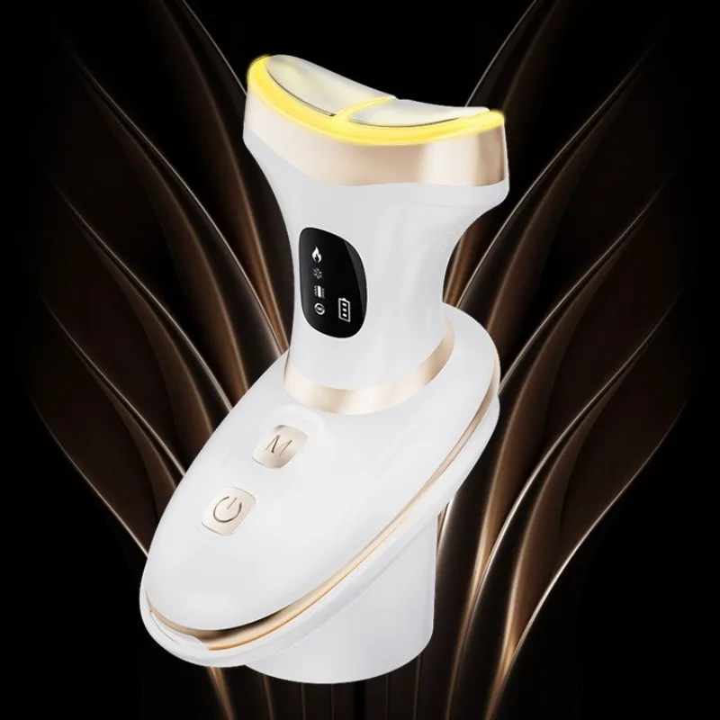 المحمولة الرقبة عنق الرحم مدلك مكركرنت أجهزة تدليك الرقبة تهتز آلة رفع الوجه العناية بالبشرة معدات الوجه #2