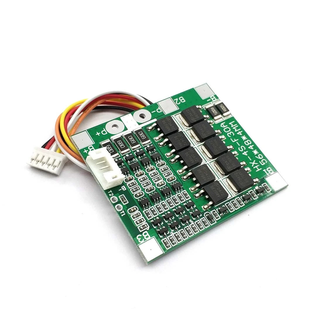 4S 30A 14.8V Li-ion Lithium 18650 Battery BMS Packs PCB Protection Board Balance Integrated Circuits Electronic Module