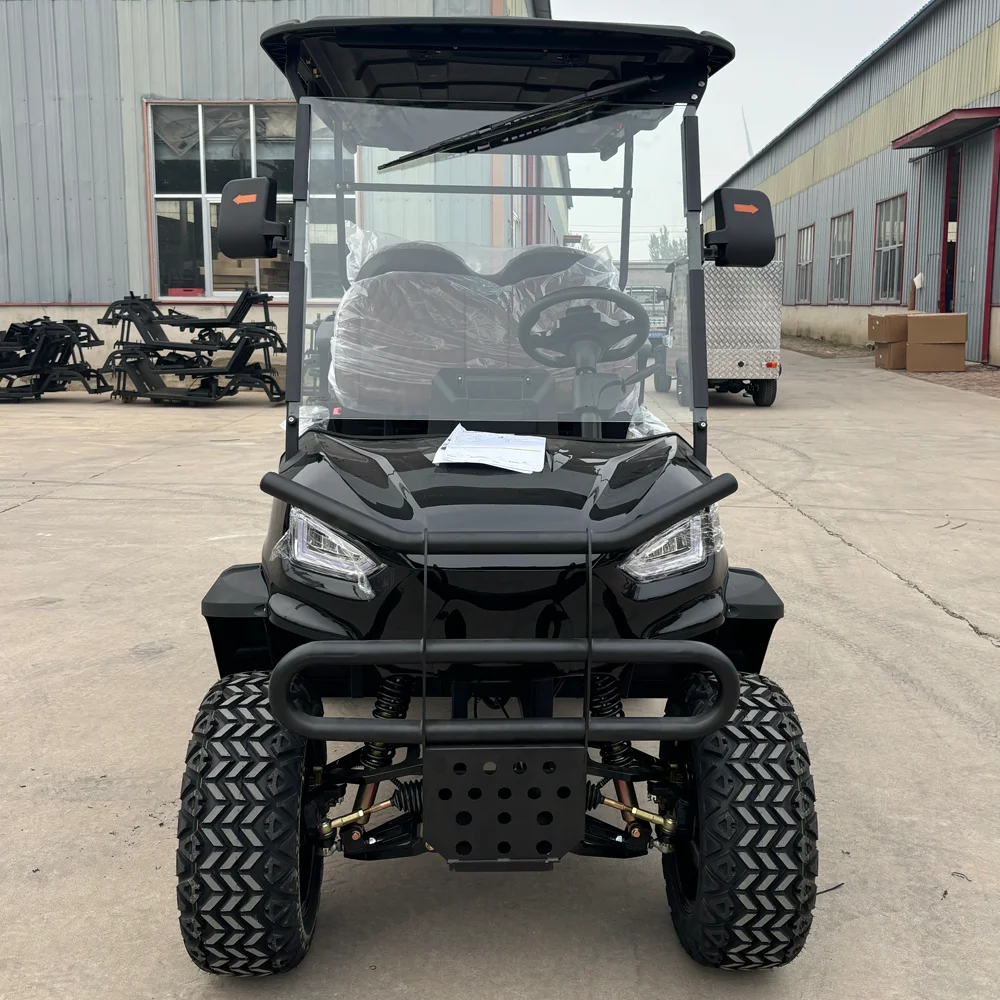 

Factory Direct Sales Street Legal Customized 4+2 Best Electric Golf Cart 72V/5000W Lithium Battery Electric Golf Buggy