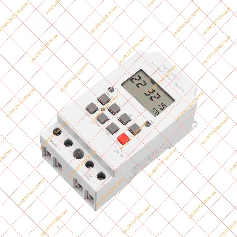 for ManHua MT316S 30A 220V 7 Days Weekly Programmable Timer Switch 24H Time Relay