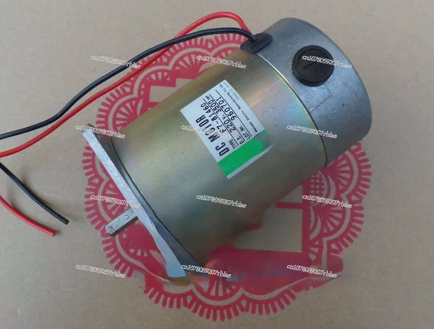 F7-81460 DC220V 3500r permanent magnet DC motor can be DIY and equipped with speed regulating power supply