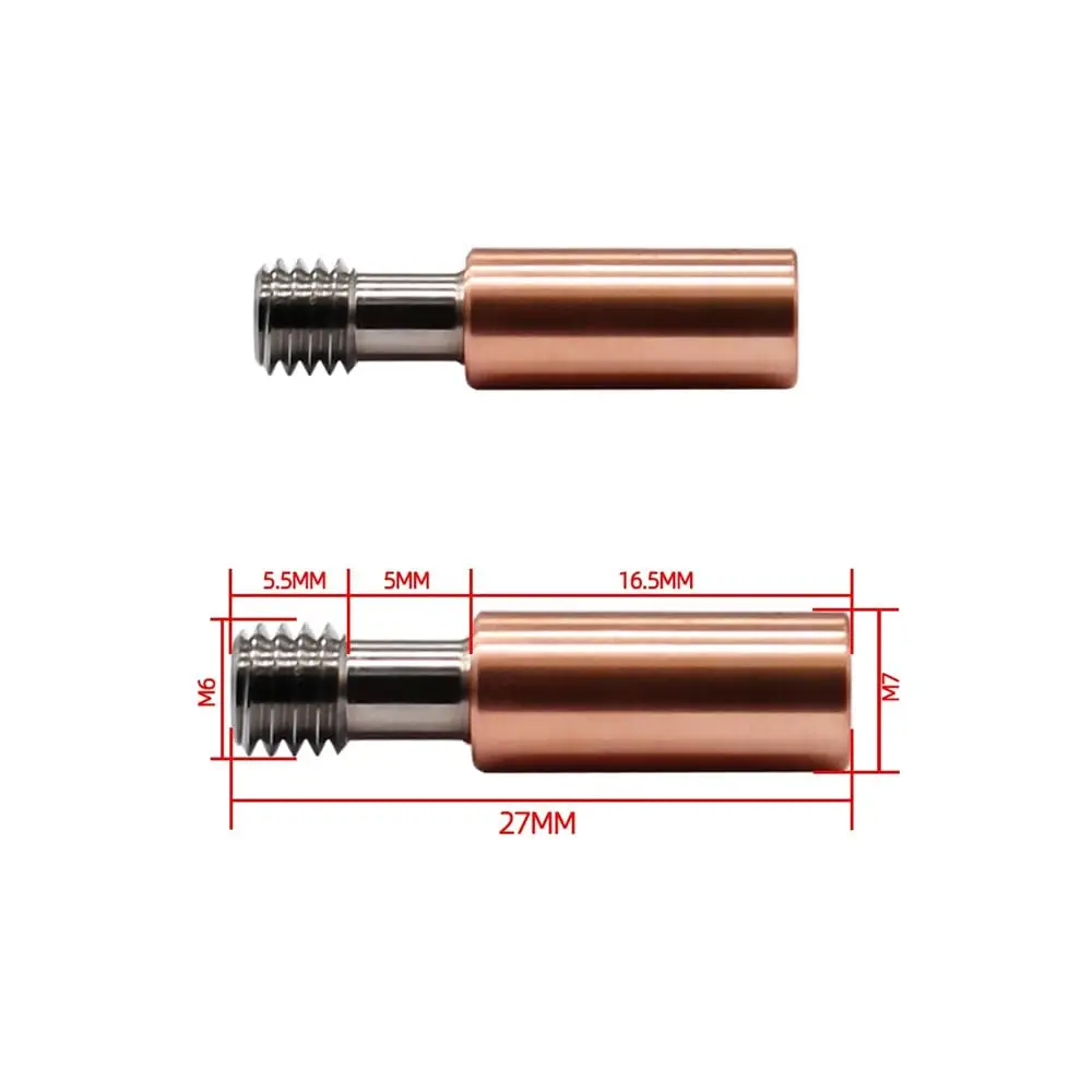 Creality Offizielles Ender3 Halsrohr aus Titanlegierung, Bimetall-Heatbreak, für Ender3 S1/3 V2/3 Pro/Ender 5/CR-6 SE/CR-5 PRO/CR10 – Detail 11