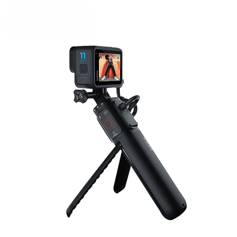 Rechargeable Battery Charging Handle For Gopro Volta Gopro Hero 13/12/11/10/9 Battery Monopod Remote Control Accessories