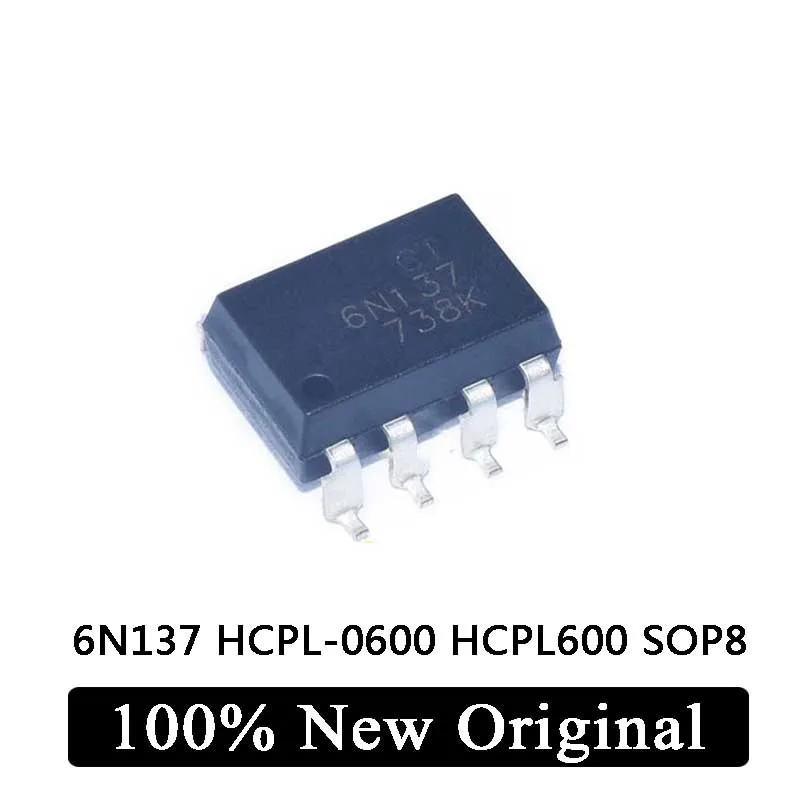 10pcs/lot 6N137 DIP8 DIP DIP-8 new and original IC In Stock