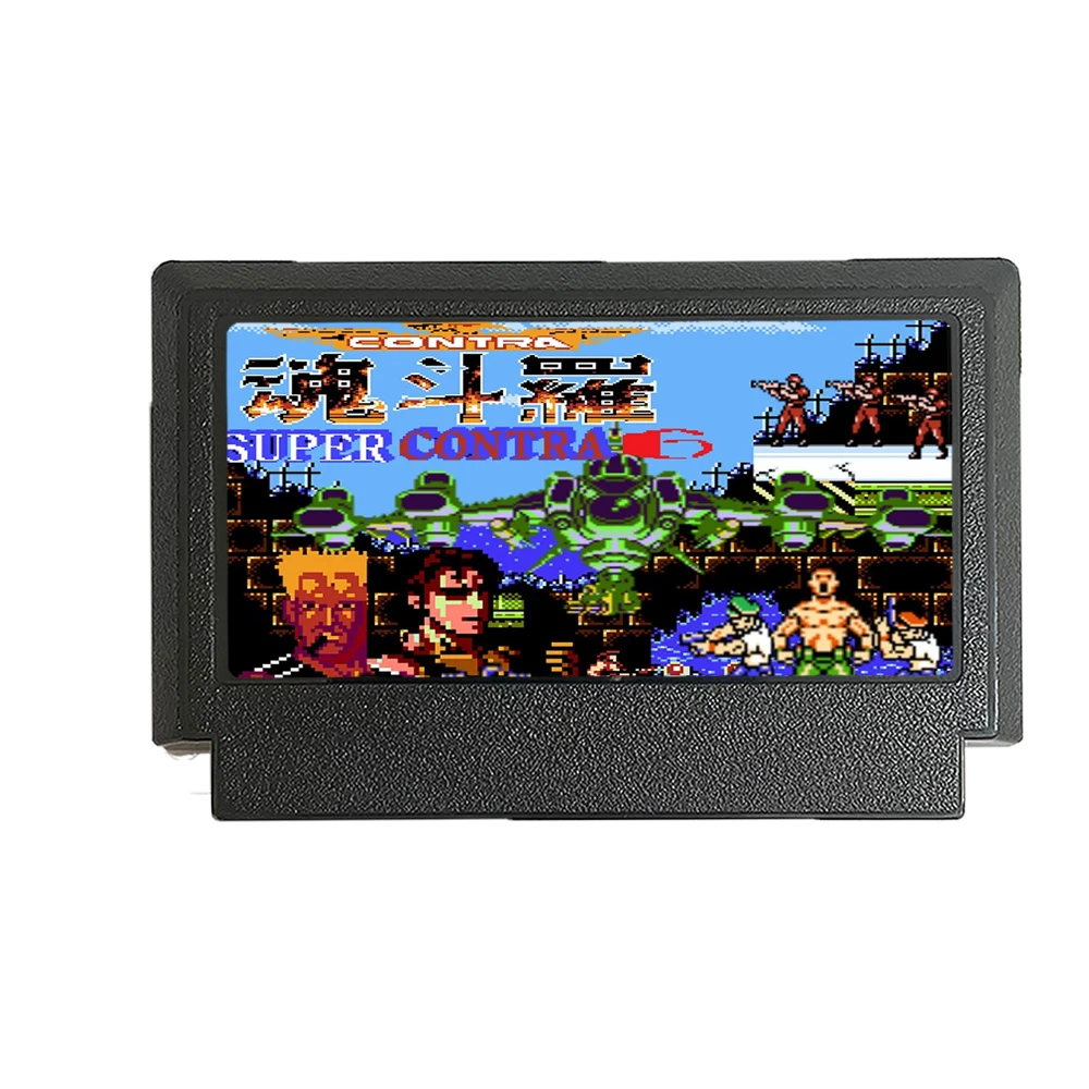 

SUPER CONTRA 6 - A Brand NEW 60 Pin FC Famicom Game Cartridge For Nintendo Family Computer Game Console