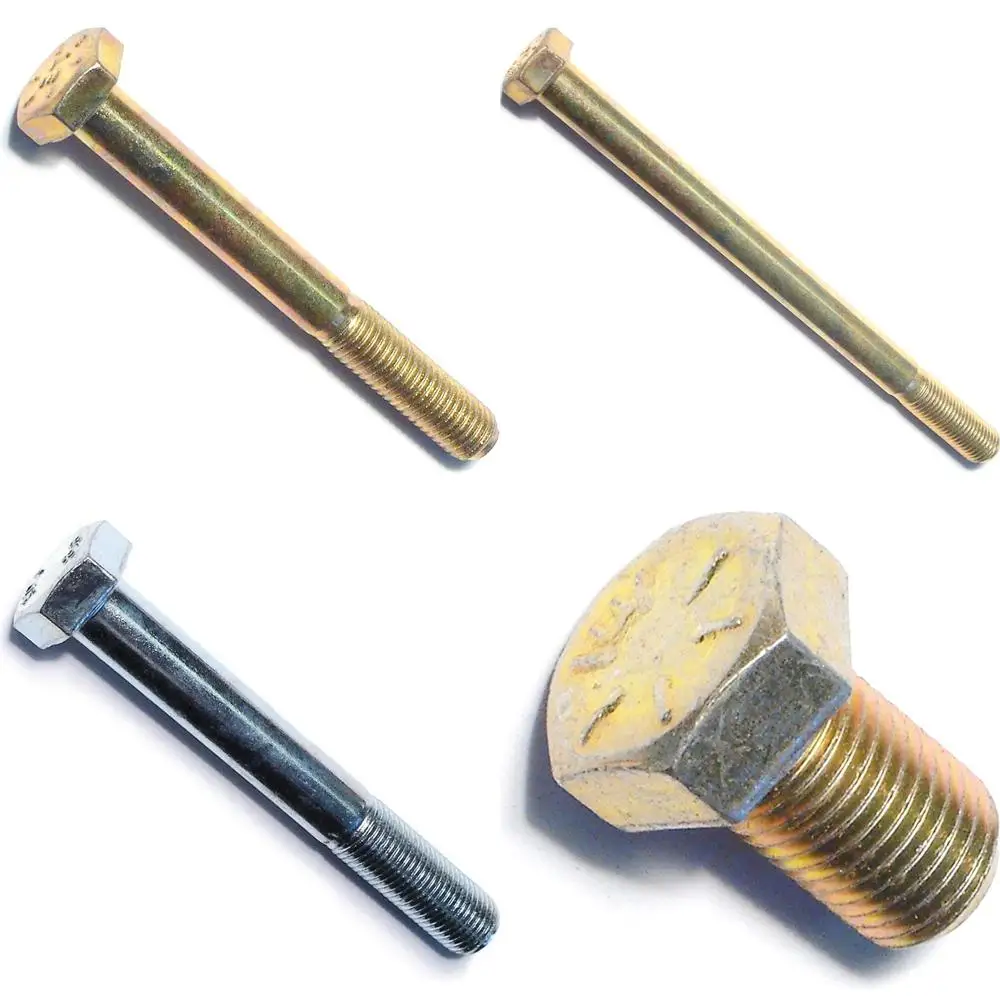 

Hex Head Cap Screws 1/4-28 Thread 2-1/4 Length 50 Pieces Bulk Pack for Industrial Use