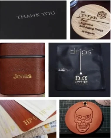 90*120mm Small Manual Gold Stamp Machine Logo Stamp Machine