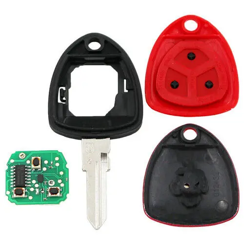 KEYECU 433MHz ID48 Remote Key / Key Shell 1B/3B for Ferrari F430 458 Italia California 599 GTB 2009 2010 2011 2012 2013 2014
