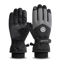 2025 New Waterproof Ski Gloves Winter Touch Screen Snow Glove Fleece Lined Warm Thermal Gloves for Snowboard Skiing Running Cycl