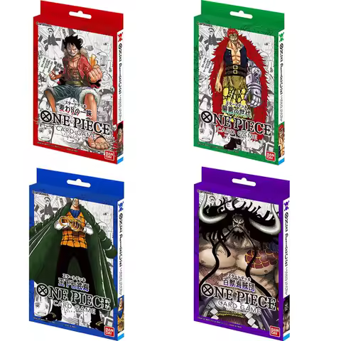 BANDAI One Piece Card Game Starter Deck Gang of Straw Beasts Pirates ST-01 02 03 04 JAPAN Anime Collection Card