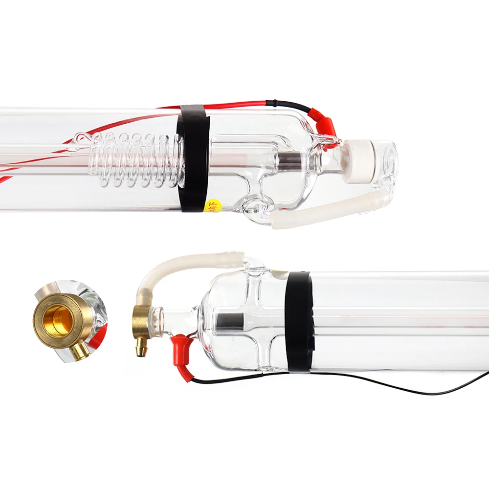 

WaveTopSign Co2 Laser Tube 80w Laser Glass Tube Length 1250mm Dia.80mm for Co2 Cutting Laser Machine