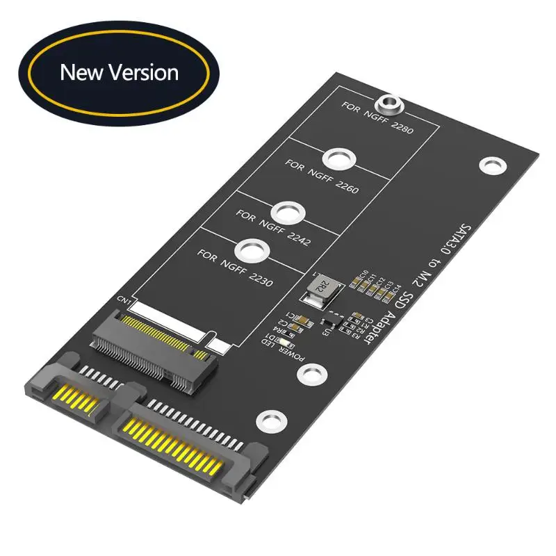 Hot Sale M.2 NGFF To SATA Adapter Card SSD Converter NGFF M2 To SATA III Drivers For NGFF M.2