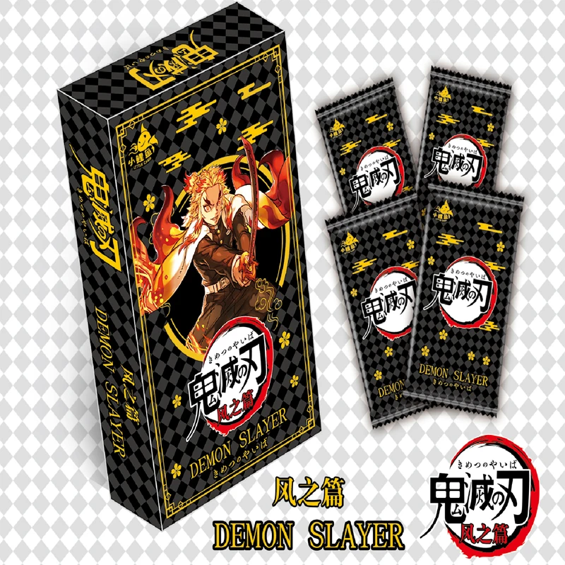 Demon Slayer Collection Story Little Carp Wind Chapter Classical Unique Original Hidden Anime Board Puzzle Game Playing Cards