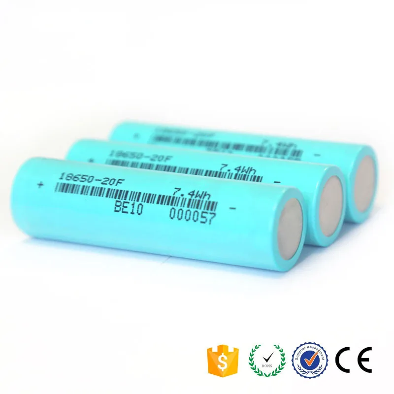 Lifepo4 18650 akumulator 3.2v 2000 mah li ion 2000 mah akumulator akumulator litowo-żelazowo-fosforanowy