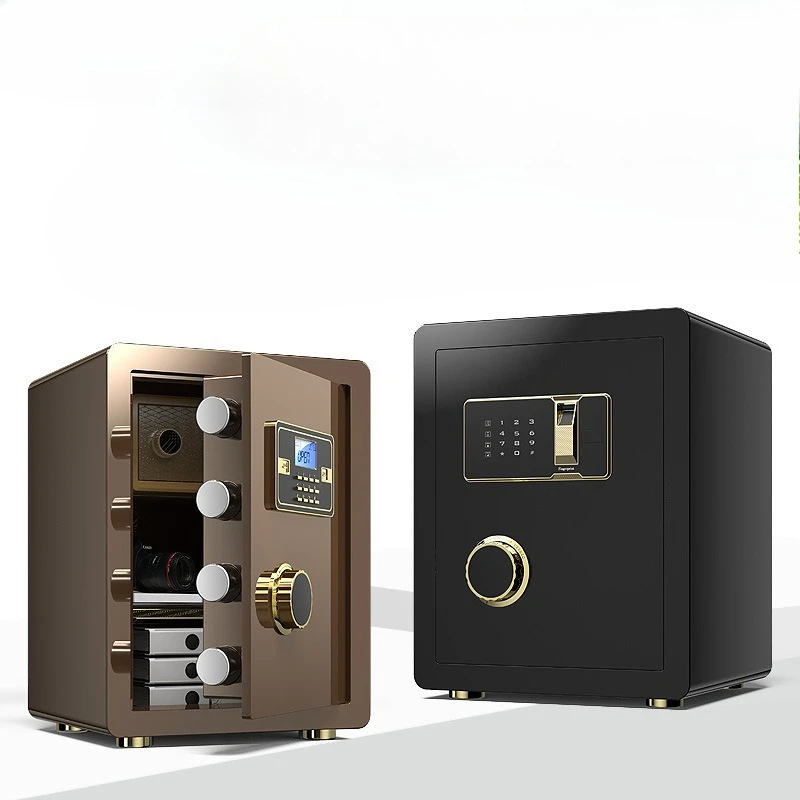 Safe Household Small Wall Safe Anti-theft Home Office Electronic Fingerprint Password Invisible Cabinet 45cm
