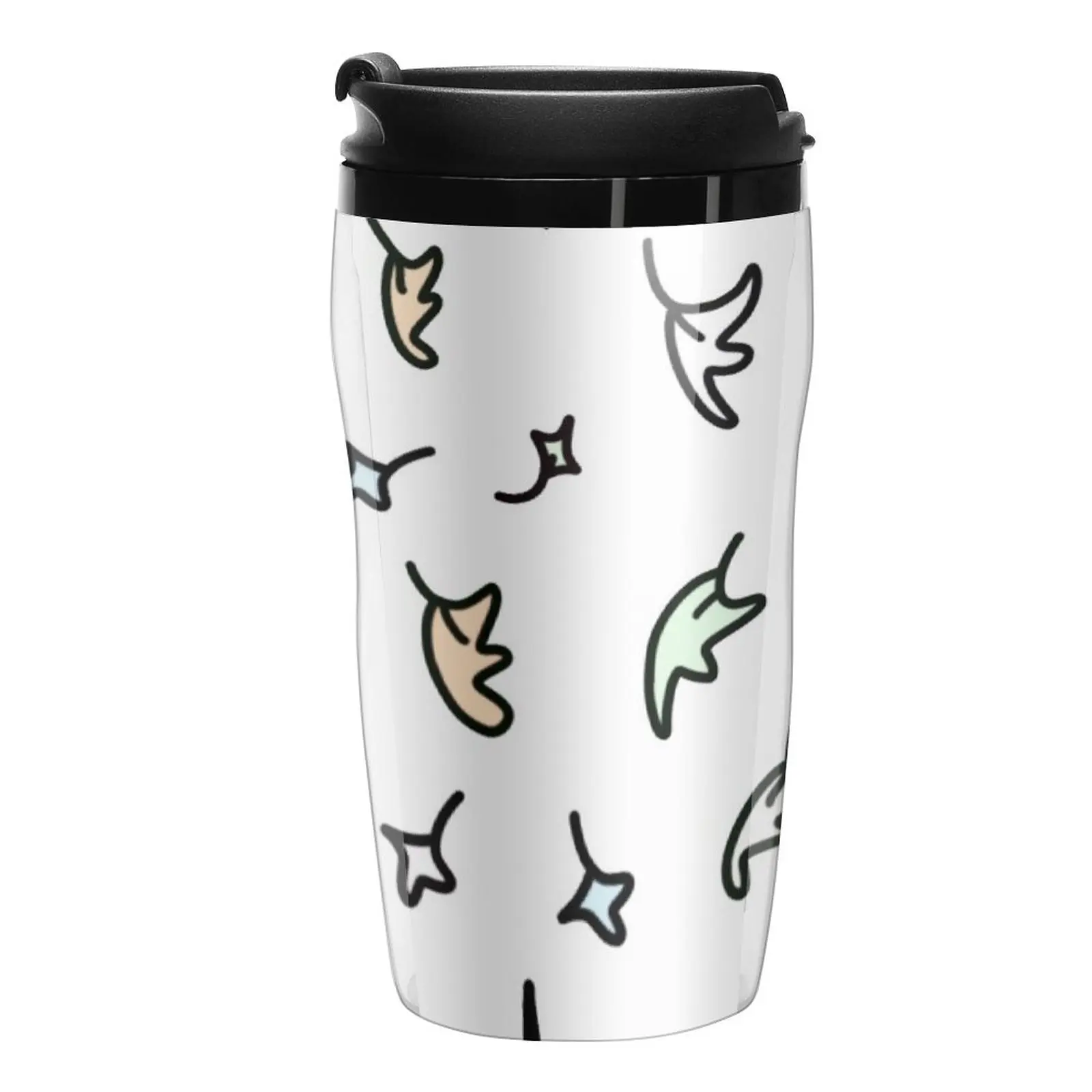 

New heartstopper unlabelled leaves Travel Coffee Mug Cute Mugs Coffee Good Teaware