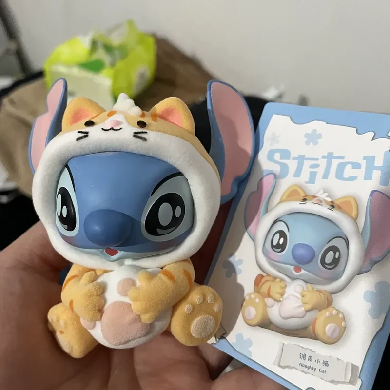 

Disney Lilo&Stitch Animal Party Blind Box Collectible Doll Ornament Handmade Trendy Surprise Gift for Kids Birthday Party Toy