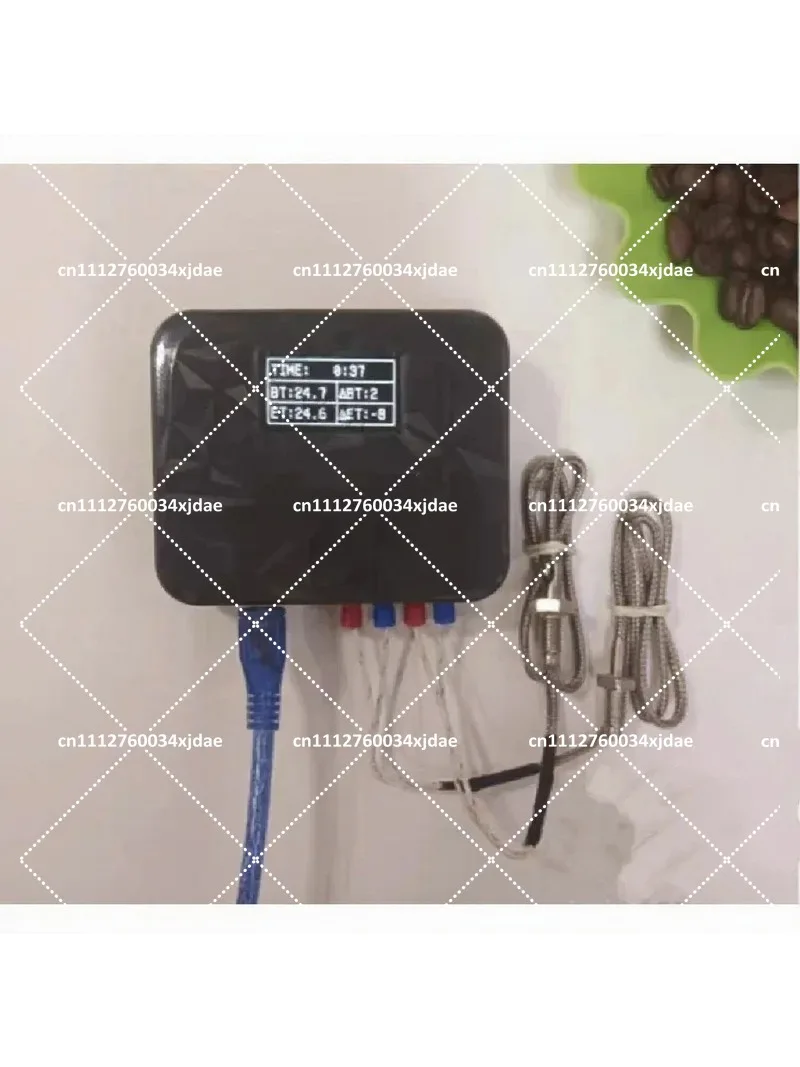 Artisan Intelligent Dual Channel Thermometer Displays Real-Time Curve for Baking Coffee Beans